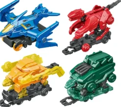 QUANTUM HEROES DISNOSTER - PACK DE 4 DINOROLL AUTOFLIP 720