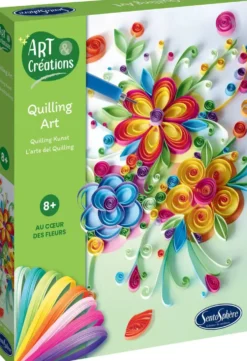 QUILLING ART - AU CŒUR DES FLEURS
