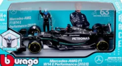 1/24 RACING - COFFRET F1 VEHICULE + FIGURINE PILOTE - NOUVEL ASSORTIMENT 4 ECURIES