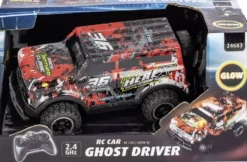 RADIOCOMMANDE CAR GHOST DRIVER - ROUGE