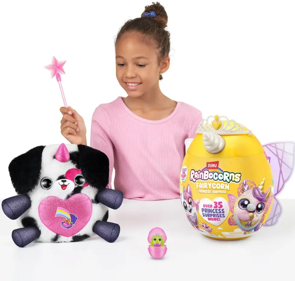 RAINBOCORNS - PELUCHE FAIRYCORN PRINCESS SURPRISE