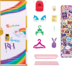 RAINBOW HIGH COFFRET CASIERS D'ECOLE
