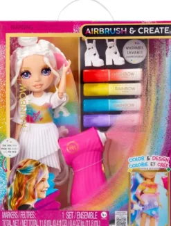 RAINBOW HIGH COLOR & CREATE AIRBRUSH - YEUX VIOLETS