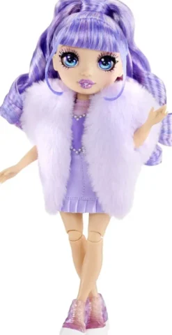 RAINBOW HIGH CRISTAL POUPEE MANNEQUIN 27 CM - VIOLET