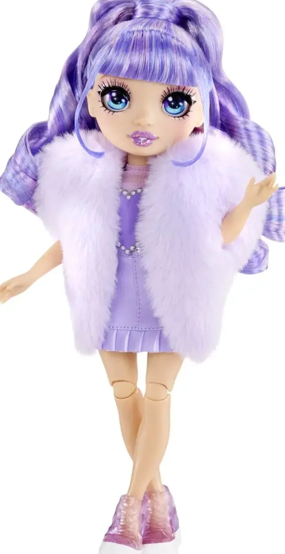 RAINBOW HIGH CRISTAL POUPEE MANNEQUIN 27 CM - VIOLET