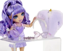 RAINBOW HIGH CRISTAL POUPEE MANNEQUIN 27 CM - VIOLET