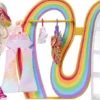 RAINBOW HIGH - GARDE-ROBE ARC-EN-CIEL AVEC POUPEE MANNEQUIN - AMAYA