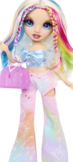 RAINBOW HIGH - GARDE-ROBE ARC-EN-CIEL AVEC POUPEE MANNEQUIN - AMAYA