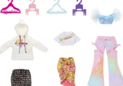RAINBOW HIGH - GARDE-ROBE ARC-EN-CIEL AVEC POUPEE MANNEQUIN - AMAYA