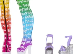 RAINBOW HIGH - GARDE-ROBE ARC-EN-CIEL AVEC POUPEE MANNEQUIN - AMAYA