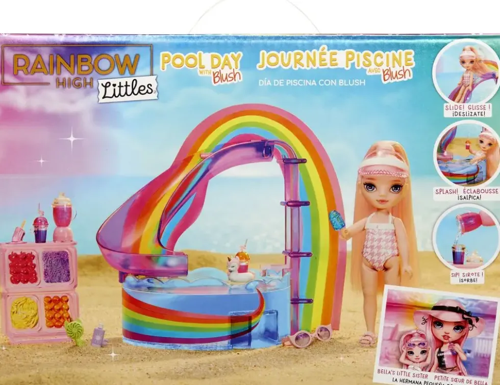 RAINBOW HIGH LITTLE JOURNEE PISCINE AVEC BLUSH