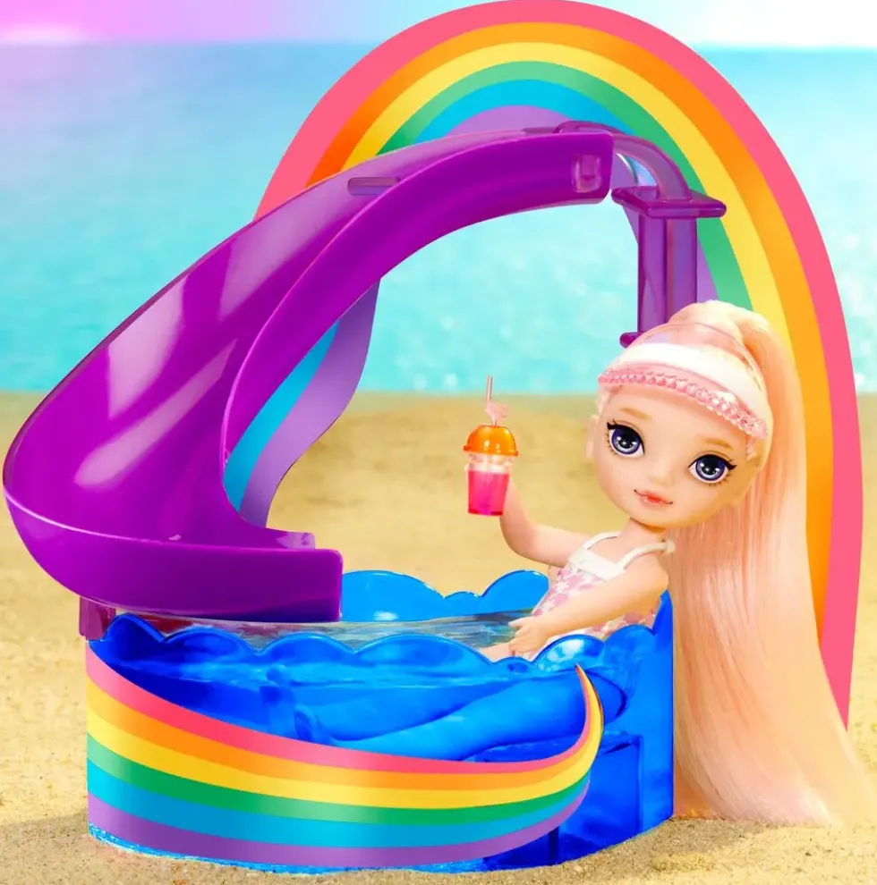 RAINBOW HIGH LITTLE JOURNEE PISCINE AVEC BLUSH