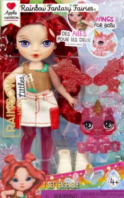 RAINBOW HIGH - POUPEE LITTLES FANTASY FAIRIES - APPLE ROUGE