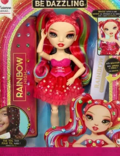 RAINBOW HIGH POUPEE MANNEQUIN BE DAZZLING 27 CM - VIVIENNE ROUGE