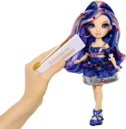 RAINBOW HIGH POUPEE MANNEQUIN BE DAZZLING 27 CM - GENEVIEVE BLEU