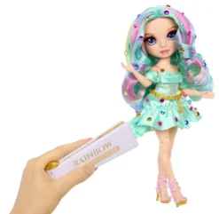 RAINBOW HIGH POUPEE MANNEQUIN BE DAZZLING 27 CM- CELINE TURQUOISE
