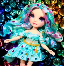 RAINBOW HIGH POUPEE MANNEQUIN BE DAZZLING 27 CM- CELINE TURQUOISE