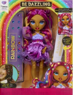 RAINBOW HIGH POUPEE MANNEQUIN BE DAZZLING 27 CM - NOEMIE VIOLETTE