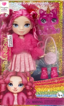 RAINBOW HIGH POUPEES LITTLES - MAGENTA ROSE