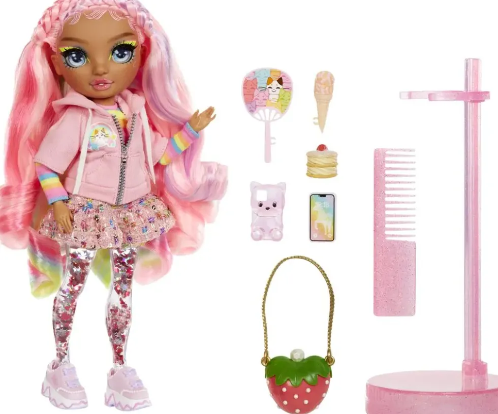 RAINBOW HIGH SPARKLE ET SHINE POUPEE MANNEQUIN 27CM - ROSETTA ROSE