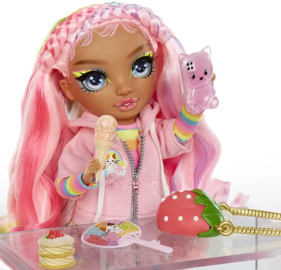 RAINBOW HIGH SPARKLE ET SHINE POUPEE MANNEQUIN 27CM - ROSETTA ROSE