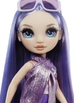 RAINBOW HIGH SWIM ET STYLE POUPEE MANNEQUIN 27CM - VIOLET