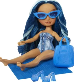 RAINBOW HIGH SWIM ET STYLE POUPEE MANNEQUIN 27 CM - SKYLER BLEU