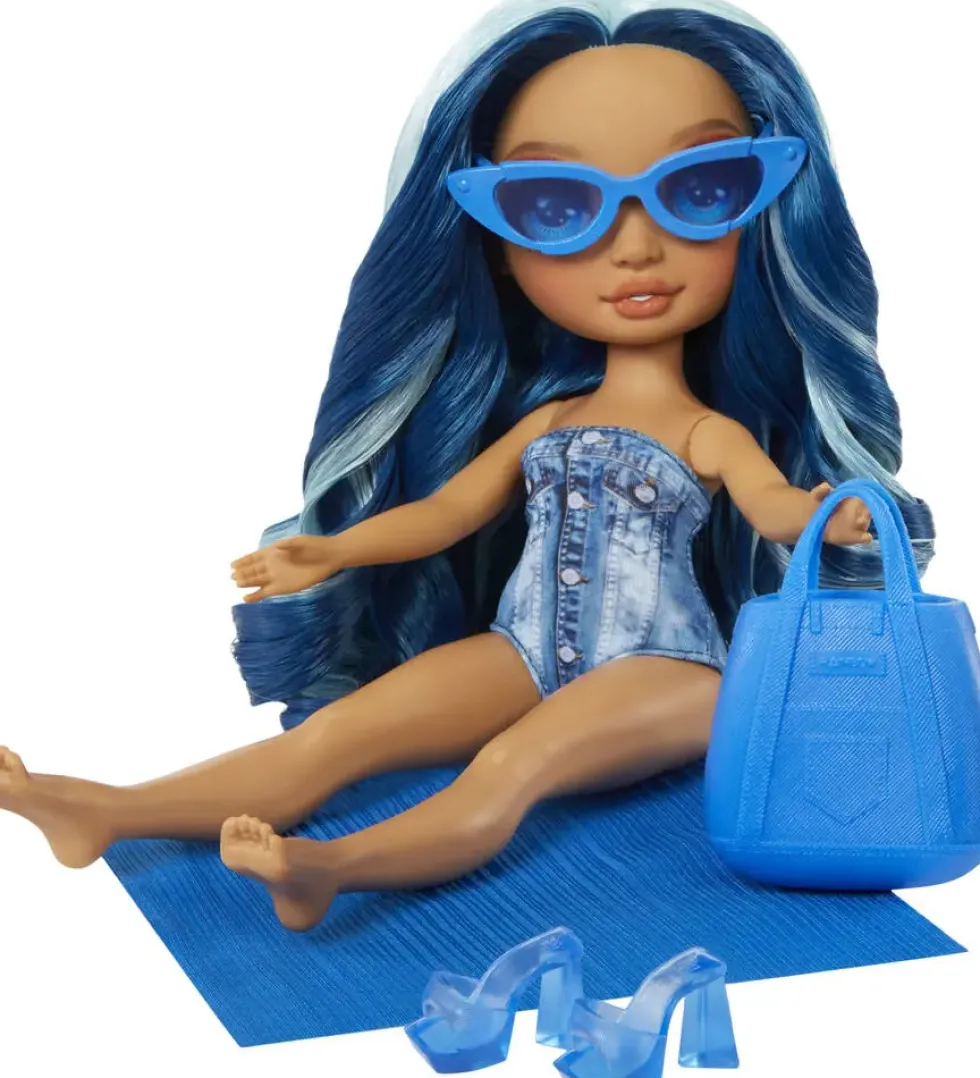 RAINBOW HIGH SWIM ET STYLE POUPEE MANNEQUIN 27 CM - SKYLER BLEU