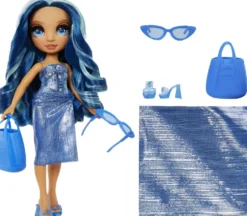 RAINBOW HIGH SWIM ET STYLE POUPEE MANNEQUIN 27 CM - SKYLER BLEU