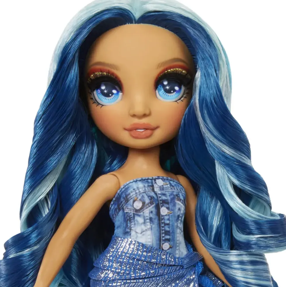 RAINBOW HIGH SWIM ET STYLE POUPEE MANNEQUIN 27 CM - SKYLER BLEU