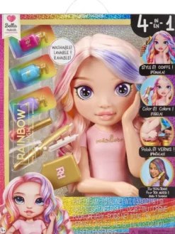 RAINBOW HIGH - TETE A COIFFER BELLA 33 CM