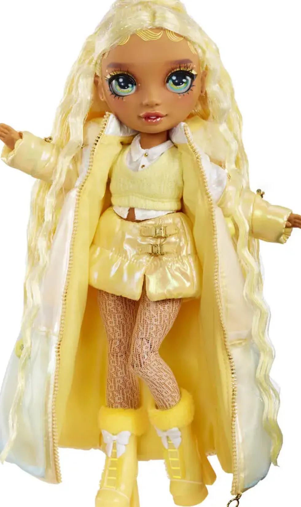RAINBOW HIGH - WINTER WONDERLAND - POUPEE MANNEQUIN SUNNY - 27 CM
