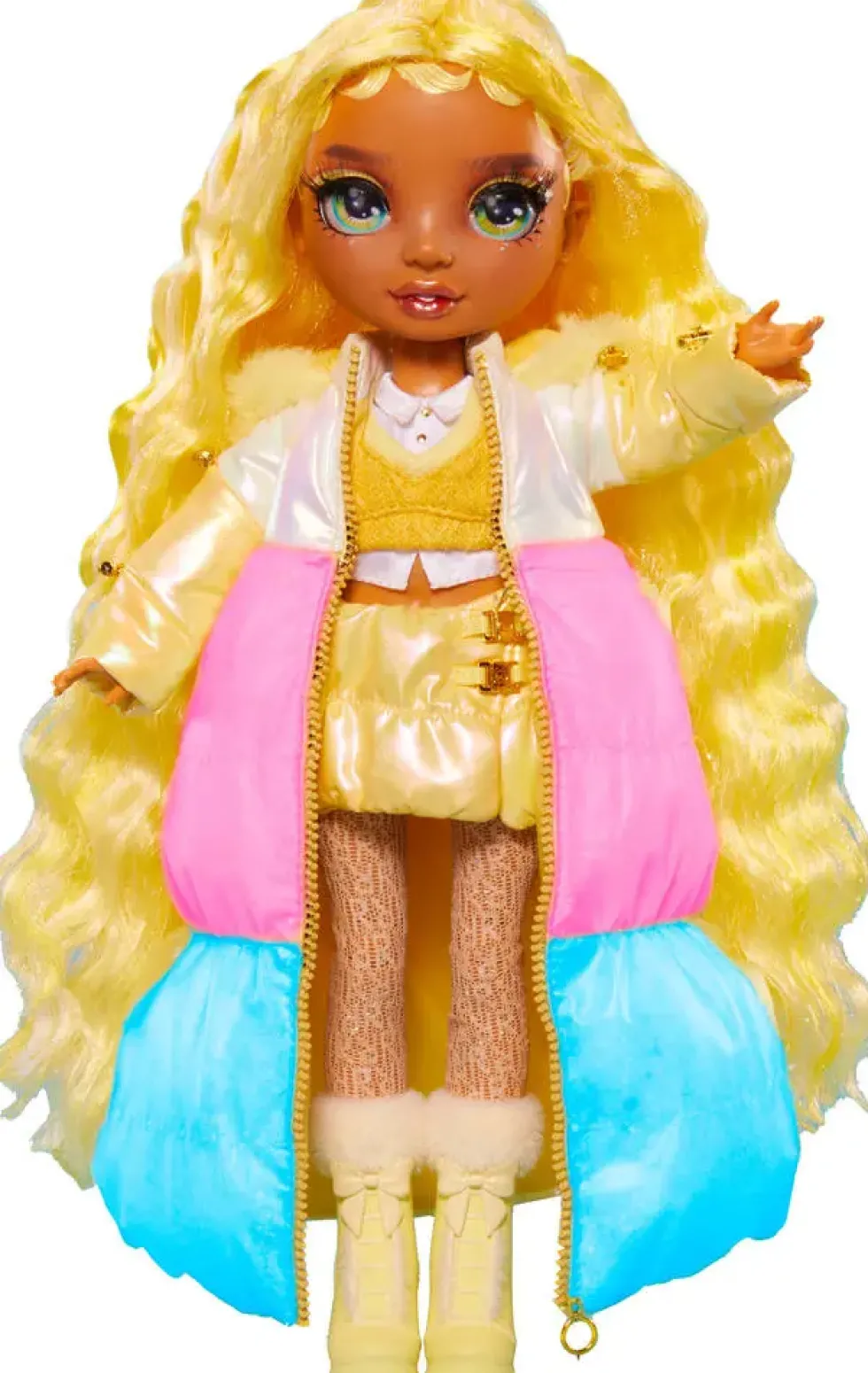 RAINBOW HIGH - WINTER WONDERLAND - POUPEE MANNEQUIN SUNNY - 27 CM