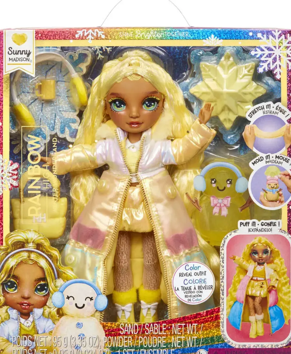 RAINBOW HIGH - WINTER WONDERLAND - POUPEE MANNEQUIN SUNNY - 27 CM