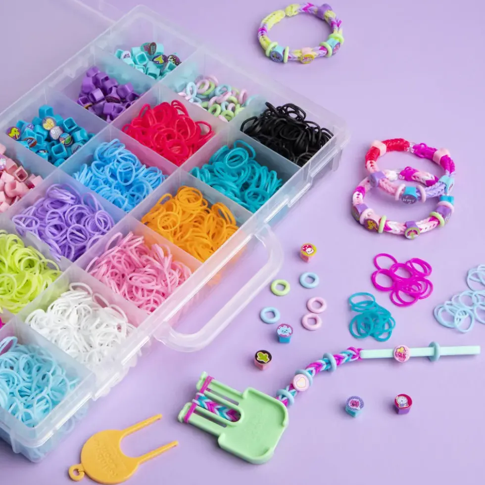 RAINBOW LOOM - COFFRET DELUXE PERLES BEADMOJI