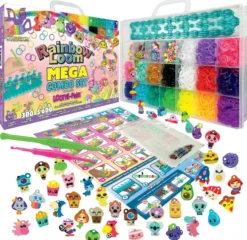 RAINBOW LOOM COFFRET MEGA COMBO - BRACELETS LOOMI - PALS