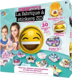 RECHARGE FABRIQUE A STICKERS 3D