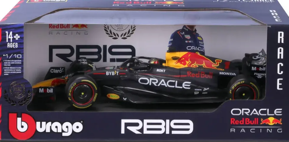 1/18 RED BULL- 2023 FORMULE 1 - AVEC CASQUE #VERSTAPPEN