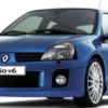 1/43 RENAULT CLIO V6 PH.2 BLEAU ILIADE 2003