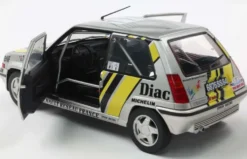1/18 RENAULT 5 GT TURBO MK2 SILVER #17 A.OREILLE TOUR DE CORSE 1989