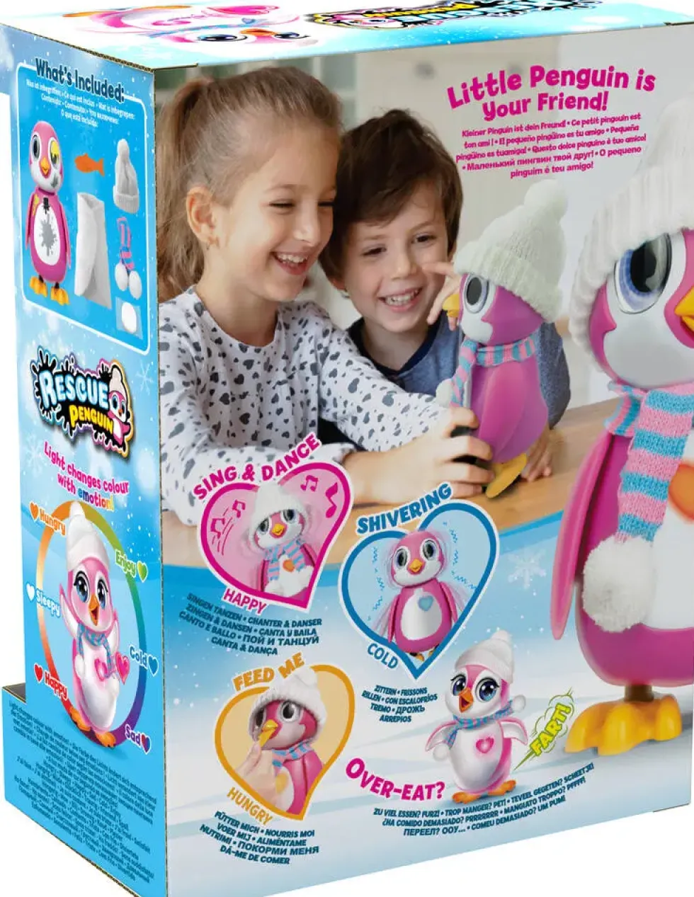 RESCUE PINGOUIN ANIMAL INTERACTIF
