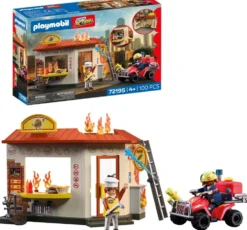 RESTAURANT EN FEU & QUAD DE POMPIERS 72195