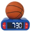 REVEIL VEILLEUSE BASKET AVEC EFFETS SONORES ET LUMINEUX