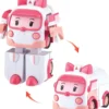 ROBOCAR POLI - VEHICULE TRANSFORMABLE 2 EN 1 - AMBRE L'AMBULANCE