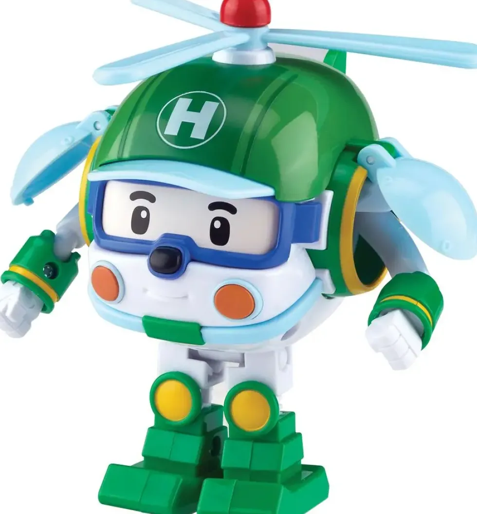 ROBOCAR POLI - VEHICULE TRANSFORMABLE 2 EN 1 - HELI L'HELICO