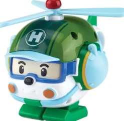 ROBOCAR POLI - VEHICULE TRANSFORMABLE 2 EN 1 - HELI L'HELICO