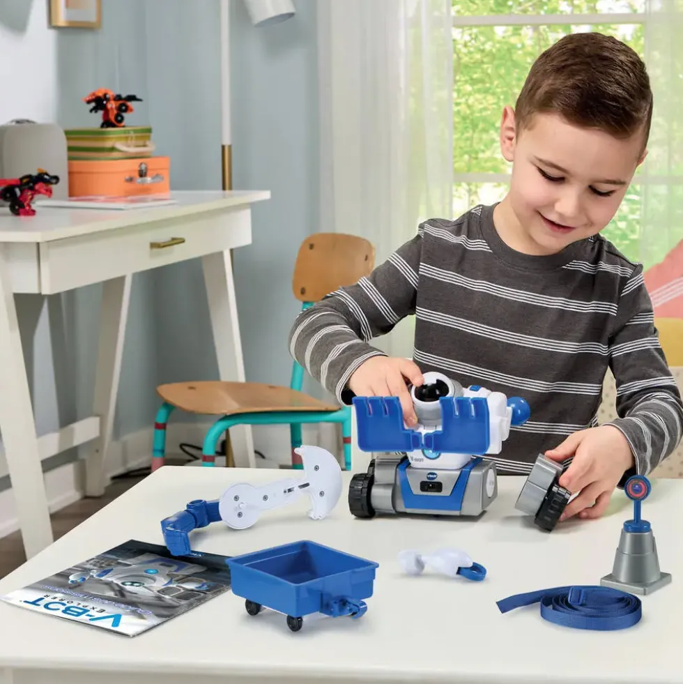 ROBOT - V-BOT EXPLORER MON ROBOT 5 EN 1