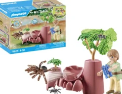 ROCHER AVEC ARAIGNEE GEANTE - 71627