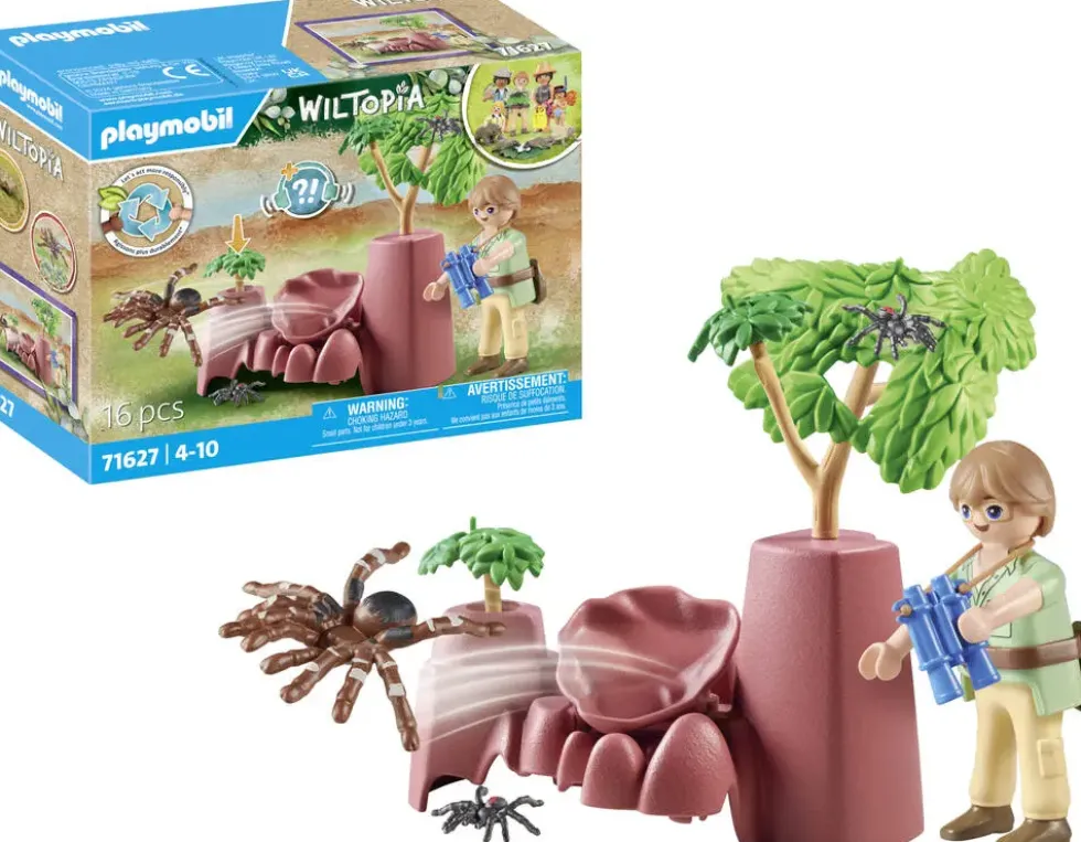 ROCHER AVEC ARAIGNEE GEANTE - 71627