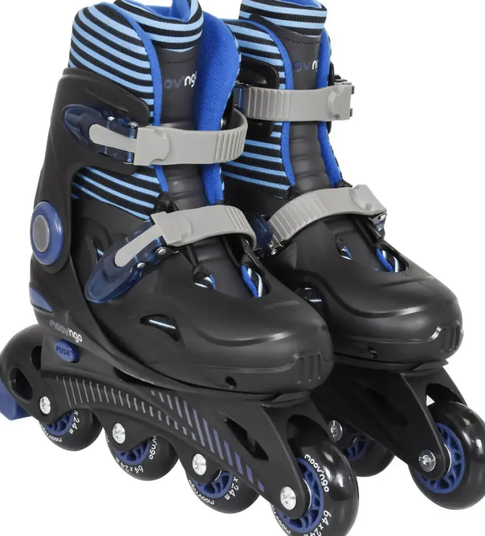ROLLERS EN LIGNE AJUSTABLES TAILLE 33-36 BLEU